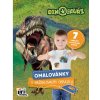 Omaľovánky s nažehľovacími obrázkami Dinosaury Omaľovánky s nažehľovacími obrázkami Dinosaury