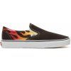 VANS FLAME CLASSIC SLIP-ON SHOES (Flame) Black/Black/True White - 41 VANS FLAME CLASSIC SLIP-ON SHOES (Flame) Black/Black/True White - 41
