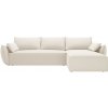 Micadoni Rozkladacia sedačka Kaelle, 4-miestna, pravý roh – svetlá béžová Micadoni Rozkladacia sedačka Kaelle, 4-miestna, pravý roh – svetlá béžová