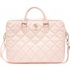 Guess PU Quilted 4G Metal Logo Computer Bag 15/16