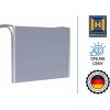 Garážová brána HÖRMANN RenoMatic | prelis L | matná strieborná - RAL 9006DM Garážová brána HÖRMANN RenoMatic | prelis L | matná strieborná - RAL 9006DM
