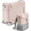 Detský cestovný kufor a batoh Stokke JetKids Bundle: Pink - Pink Detský cestovný kufor a batoh Stokke JetKids Bundle: Pink - Pink