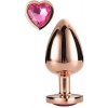 Dream Toys Gleaming Love Plug Rose Gold Medium