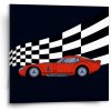 Sablio Obraz Pretekárske auto - 50x50 cm Sablio Obraz Pretekárske auto - 50x50 cm