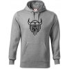 Viking logo - Mikina pánska Cape s kapucňou - XL ( Tmavosivý melír ) Viking logo - Mikina pánska Cape s kapucňou - XL ( Tmavosivý melír )