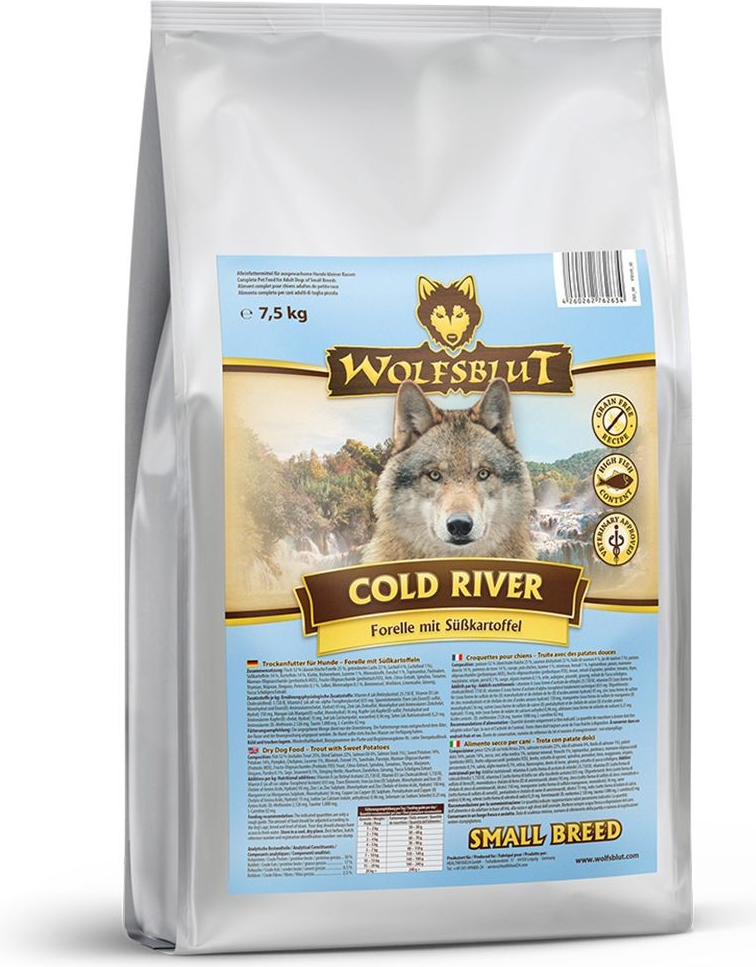 Wolfsblut Cold River Small Breed 7,5 kg
