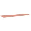 Doska pod umývadlo bez výrezu Jungborn terra pink 1610 x 460 x 15 mm Doska pod umývadlo bez výrezu Jungborn terra pink 1610 x 460 x 15 mm