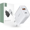 Tech-Protect C30W sieťová nabíjačka USB / USB-C 30W PD QC, biela Tech-Protect C30W sieťová nabíjačka USB / USB-C 30W PD QC, biela