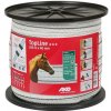 Vodivá páska TopLine PLUS 200 m x 40 mm AKO bielo-čierna na elektrický ohradník Vodivá páska TopLine PLUS 200 m x 40 mm AKO bielo-čierna na elektrický ohradník