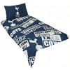 TOTTENHAM HOTSPUR FC Obliečky Tottenham Hotspur, modré, jednolôžko, 135 × 200 cm TOTTENHAM HOTSPUR FC Obliečky Tottenham Hotspur, modré, jednolôžko, 135 × 200 cm