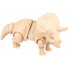 Triceratops | pohyblivá 3D omaľovánka + farby a štetec Triceratops | pohyblivá 3D omaľovánka + farby a štetec