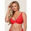 Dámska podprsenka LingaDore 1400-6 Farba: Červená, Veľkosť: 80E Dámska podprsenka LingaDore 1400-6 Farba: Červená, Veľkosť: 80E