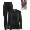 Craft Core Warm Baselayer W set, černá, vel.: L Craft Core Warm Baselayer W set, černá, vel.: L