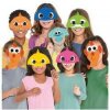 Papírové masky Baby Shark mix 8 motivů Papírové masky Baby Shark mix 8 motivů