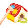 Bino Zatĺkačka domček 6 dielov Bino Zatĺkačka domček 6 dielov