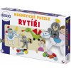 Detoa magnetické puzzle Rytieri Detoa magnetické puzzle Rytieri