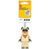 LEGO KĽÚČENKA BATERKA LED Mops PRÍVESOK Minifigures LGL-KE213H LEGO KĽÚČENKA BATERKA LED Mops PRÍVESOK Minifigures LGL-KE213H