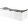 Kúpeľňová skrinka pod umývadlo Baden Haus Avril 100x45x30 cm biela