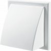 VENTS vývod s digestorom s klapkou 190 x 245 mm 125 mm biela