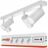 Lišta na bodové svietidlá SuperLED 4 x 35 W 0,6 m Lišta na bodové svietidlá SuperLED 4 x 35 W 0,6 m