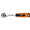 NEO tools 08-504 Ráčna 1/4 spínač CrV 45z 145mm NEO tools 08-504 Ráčna 1/4 spínač CrV 45z 145mm