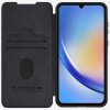 Samsung Galaxy A55 Black Nillkin Qin Pro flipové puzdro, bočné otváranie, držiak kreditnej karty s ochranou fotoaparátu Samsung Galaxy A55 Black Nillkin Qin Pro flipové puzdro, bočné otváranie, držiak kreditnej karty s ochranou fotoaparátu