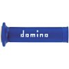gripy A010 (road) délka 120 + 125 mm, DOMINO (modro-bílé) gripy A010 (road) délka 120 + 125 mm, DOMINO (modro-bílé)