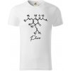 Barová chémia - pivo - Tričko z organickej bavlny - 3XL ( Biela ) Barová chémia - pivo - Tričko z organickej bavlny - 3XL ( Biela )