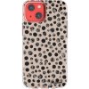 Picasee silikónový prehľadný obal pre Apple iPhone 13 mini - Dots Picasee silikónový prehľadný obal pre Apple iPhone 13 mini - Dots