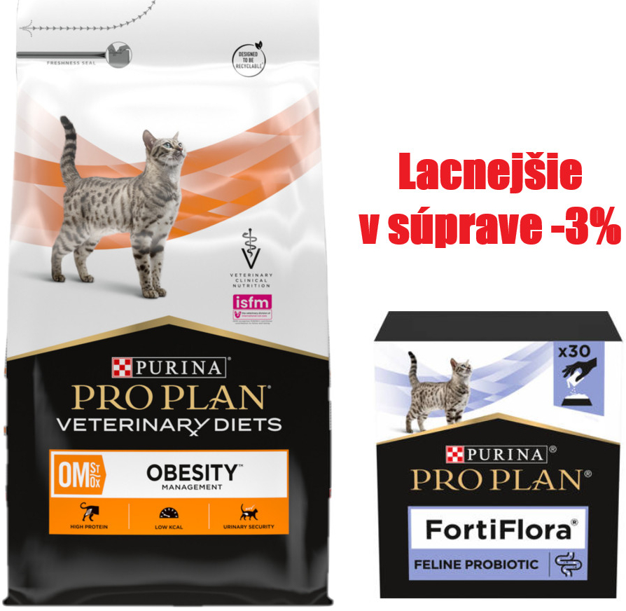 Pro Plan VETERINANRY DIETS OM Obesity Management Formula Cat 5 kg