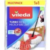 Hlavica na mop Vileda TURBO 2v1, 1+1 zadarmo, náhradná handra Hlavica na mop Vileda TURBO 2v1, 1+1 zadarmo, náhradná handra