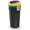 Compacta R Flap Set Odpadkový kôš recyklovaný čierny, 3 x 25 l Compacta R Flap Set Odpadkový kôš recyklovaný čierny, 3 x 25 l