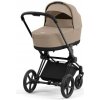 Cybex Priam Set Cozy Beige Podvozok: Matt Black Cybex Priam Set Cozy Beige Podvozok: Matt Black