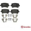BREMBO P 85 073 Sada brzdovych platniciek kotucovej brzdy BREMBO P 85 073 Sada brzdovych platniciek kotucovej brzdy