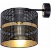 Kaja Malavi nástenná lampa 1x15 W čierna-zlatá K-5504 Kaja Malavi nástenná lampa 1x15 W čierna-zlatá K-5504