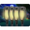 V-TAC Solárne LED zapichovacie svietidlo plameň 1W, 2200K, IP44, balenie 4ks V-TAC Solárne LED zapichovacie svietidlo plameň 1W, 2200K, IP44, balenie 4ks