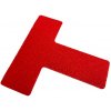 Podlahové značenie T tvar 150mm x 150mm červené (sada 10 ks) Podlahové značenie T tvar 150mm x 150mm červené (sada 10 ks)