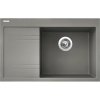 Granitový drez RIM 780 P Truffle 500 x 780 mm sivá SIGRI78050054P Granitový drez RIM 780 P Truffle 500 x 780 mm sivá SIGRI78050054P