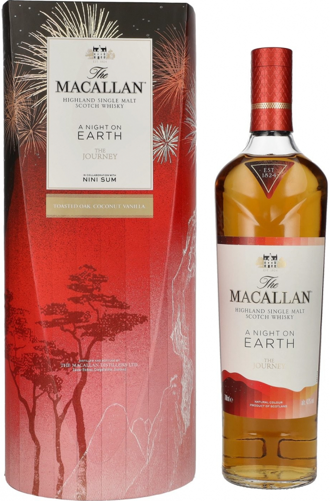 Macallan A Night on Earth in Scotland 40% 0,7 l (kazeta)