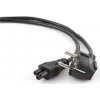 PremiumCord Kabel síťový 230V k notebooku 2m, trojlístek ''Mickey Mouse'', rovná zástrčka kpspu PremiumCord Kabel síťový 230V k notebooku 2m, trojlístek ''Mickey Mouse'', rovná zástrčka kpspu