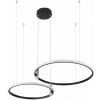 GLOBO 67300H COCO závesné svietidlo LED 55W/2000lm 2700-6000K čierna matná, zlatá, opál, stmievateľné, diaľkové ovládanie GLOBO 67300H COCO závesné svietidlo LED 55W/2000lm 2700-6000K čierna matná, zlatá, opál, stmievateľné, diaľkové ovládanie