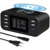 OranCeck Mobilná Indukčná Nabíjačka 8v1 LED 10W OranCeck Mobilná Indukčná Nabíjačka 8v1 LED 10W