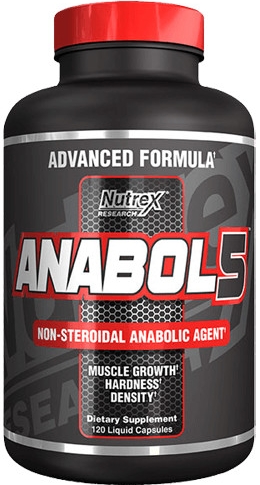 Nutrex Anabol 5 Black 120 kapsúl