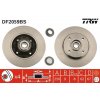 TRW Brzdový kotúč plny Ø250mm DF2059BS