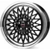 BORBET B 8x17 5x100 ET40 black rim polished