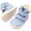 Pegres DETSKÉ BAREFOOT ZIMNÉ TOPÁNKY PEGRES SBF 42 2.1 MODRÉ
