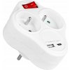 Vayox | Rozbočovacia zásuvka s vypínačom 2× zásuvky + USB-C + USB-A | BX14694 Vayox | Rozbočovacia zásuvka s vypínačom 2× zásuvky + USB-C + USB-A | BX14694