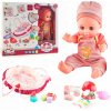 Bábika Bábätko s príslušenstvom pre dojčatá a nosičom Bábika Bábätko s príslušenstvom pre dojčatá a nosičom