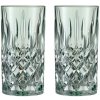 Nachtmann Pohár na long drink nápoje NOBLESSE FRESH COLORS mäta 2 x 395 ml