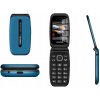 Mobilný telefón pre seniorov s véčkovým dizajnom Maxcom MM828 modrý, SOS tlačidlo, 4G Mobilný telefón pre seniorov s véčkovým dizajnom Maxcom MM828 modrý, SOS tlačidlo, 4G